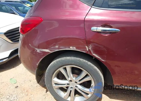 2009 Nissan Murano Le z USA, uszkodzony, nr VIN JN8AZ18W99W121472